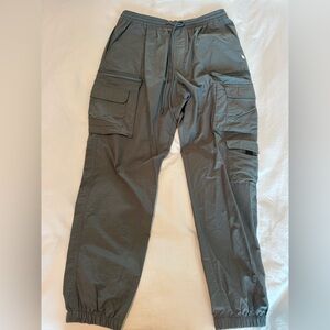 Men's Green/Grey Cargo Pants